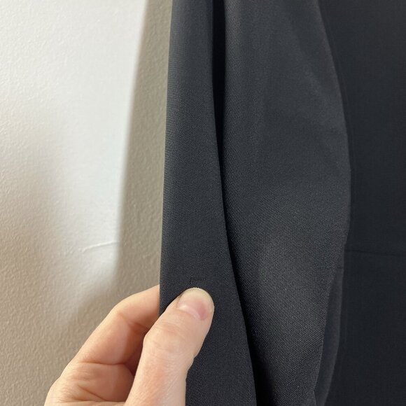 Stella McCartney NWT Black Arlesa Quarter Zip Blouse Size 38 - Picture 9 of 11